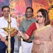 MEDITATION Art An Instrument Solo Show Of Paintings By Renowned Artist Sanjay Sable In Jehangir